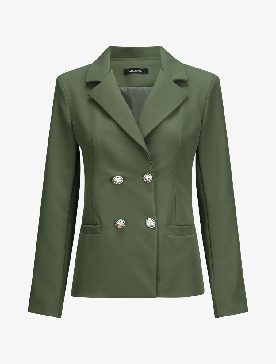 Blazer droit overzise - Kaki - 4