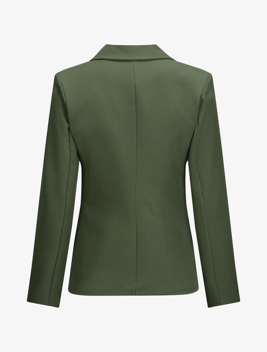 Blazer droit overzise - Kaki - 2