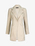 Blazer extra long - Beige - 1