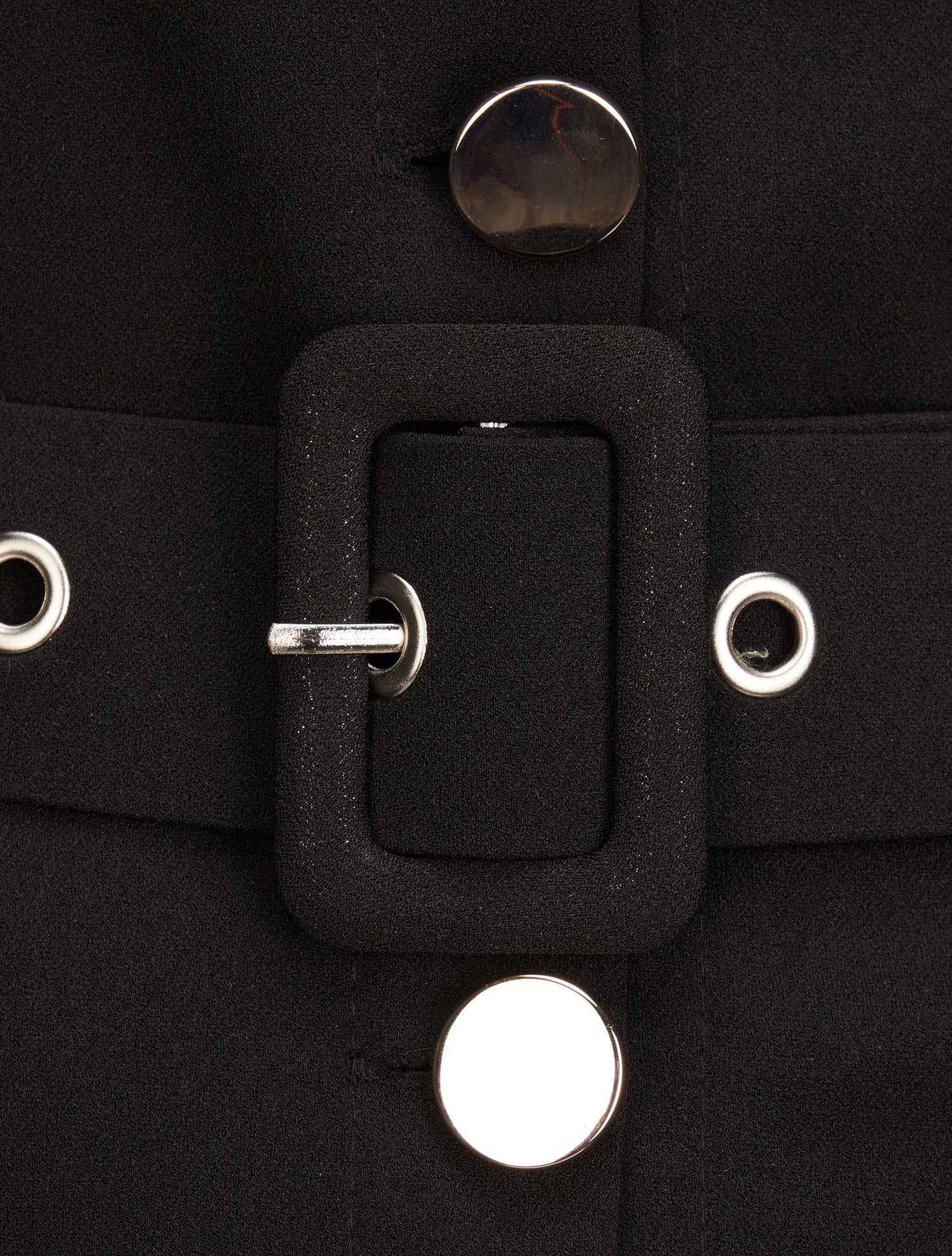 Combishort fluide unie - Noir - 3