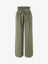 Pantalon ample à taille élastiquée - Kaki - 1
