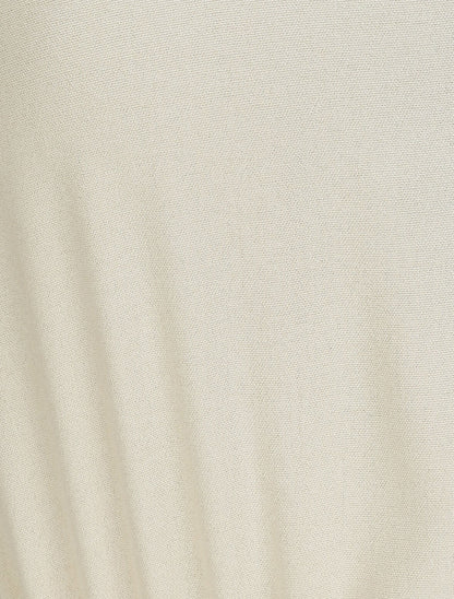 Robe chemise cintrée - Beige - 3