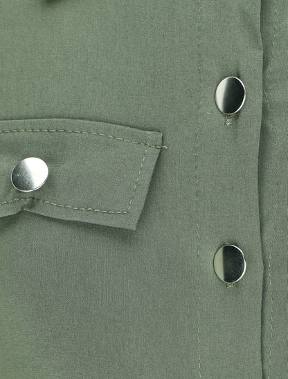 Combinaison stretch slim - Kaki - 3