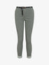 Pantalon 7/8 imprimé rond à revers - Kaki - 1