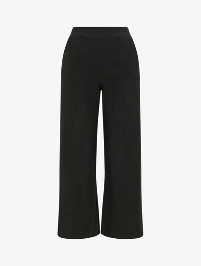 Pantalon ample coupe droite - Noir - 4