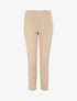 Pantalon uni coupe droite - Beige - 1