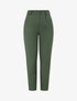Pantalon fluide uni coupe droite - Kaki - 1