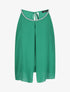 Top en voile orné de strass - Vert - 5