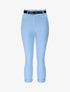 Pantalon paper bag uni avec ceinture - Bleu ciel - 4