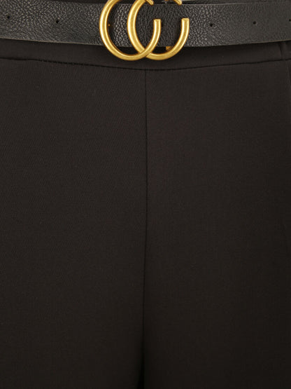 Pantalon 7/8 à pince - Noir - 3
