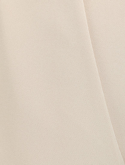 Pantalon ample coupe droite - Beige - 3