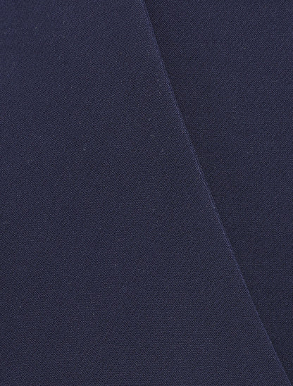 Pantalon ample coupe droite - Marine - 3