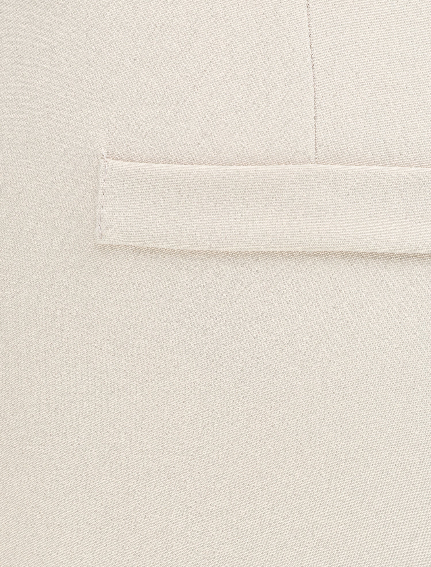 Pantalon droit à bords fendus - Beige - 3