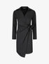 Robe unie portefeuille trompe-l&
