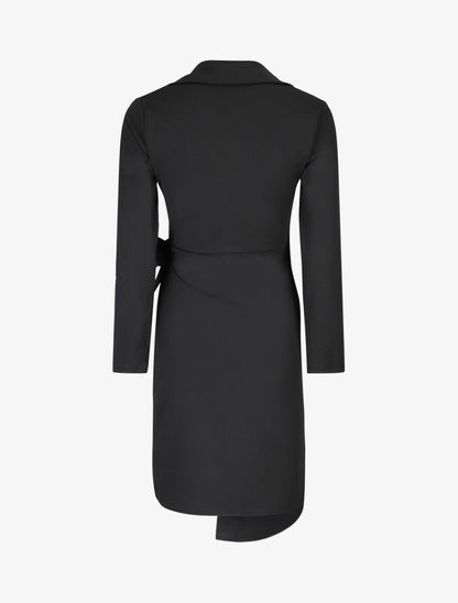 Robe unie portefeuille trompe-l&