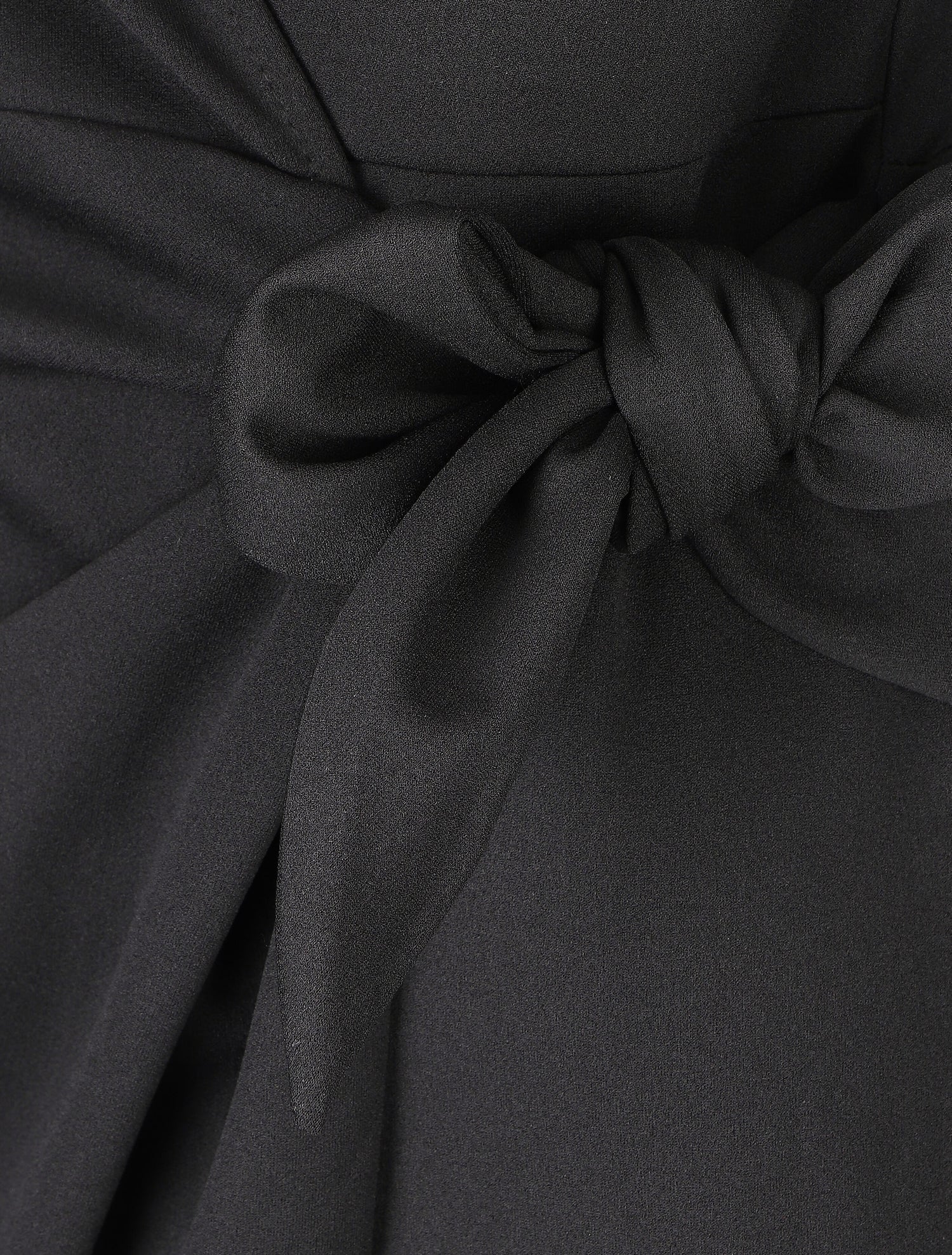 Robe unie portefeuille trompe-l&