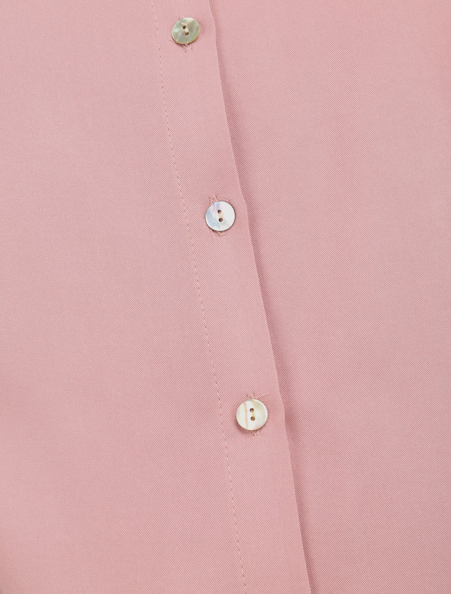 Top à dos boutonné - Rose - 3