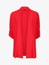 Gilet droit ouvert uni - Rouge - 1
