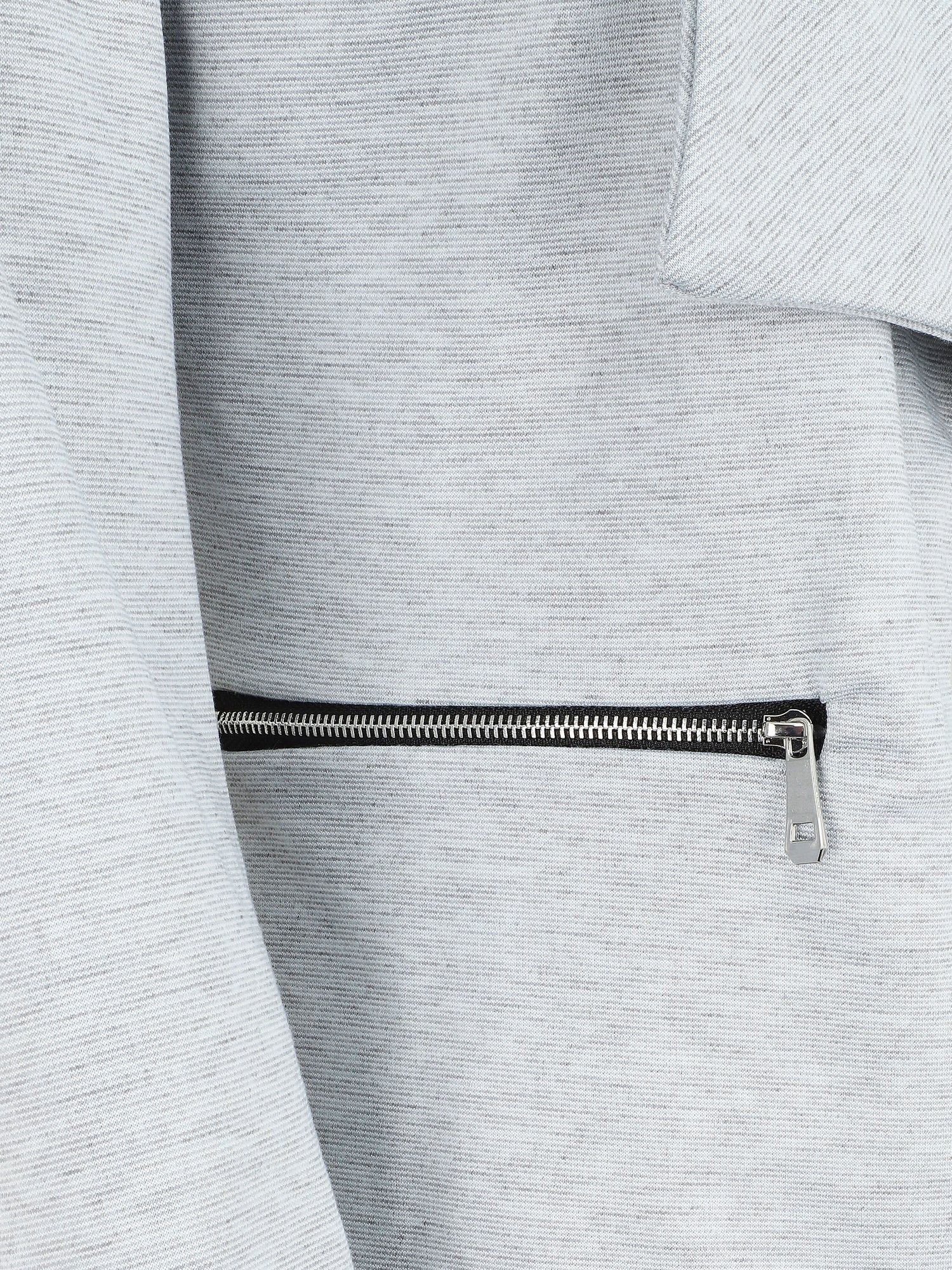 Veste à poches zippées - Gris clair - 3