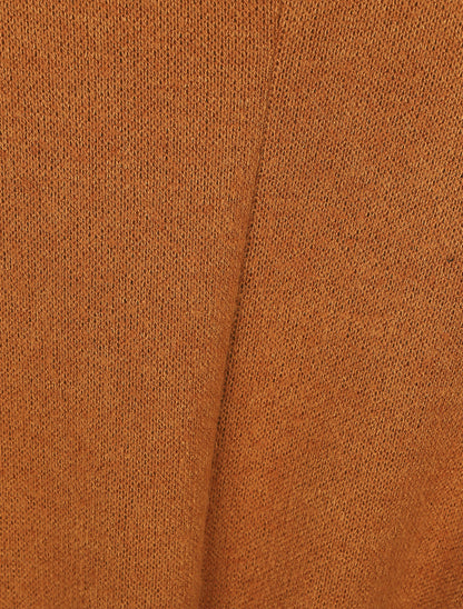 Robe pull à col roulé - Camel - 3
