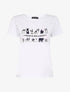 T-shirt à motif bulldogs - Blanc - 1