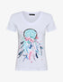 T-shirt slim à flocage dreamcatcher - Blanc - 4