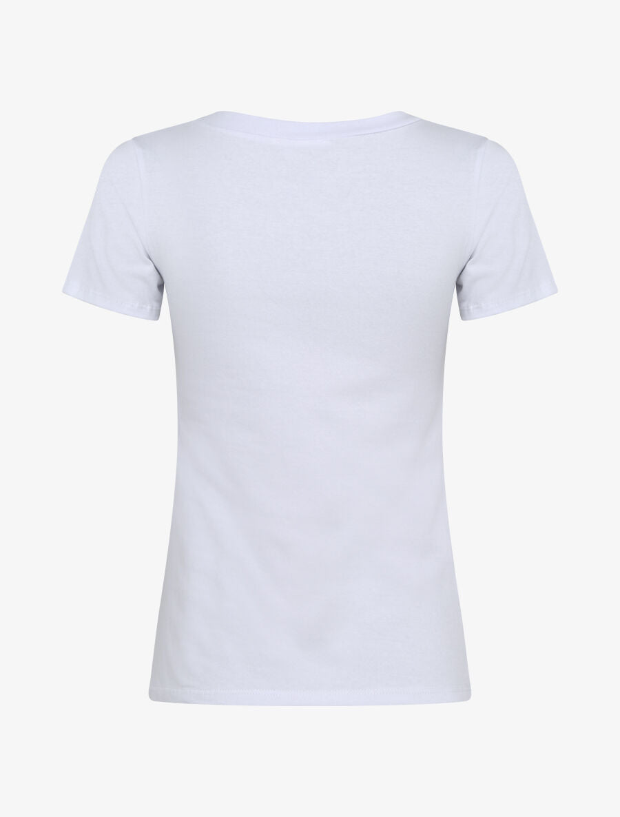 T-shirt slim à flocage dreamcatcher - Blanc - 2
