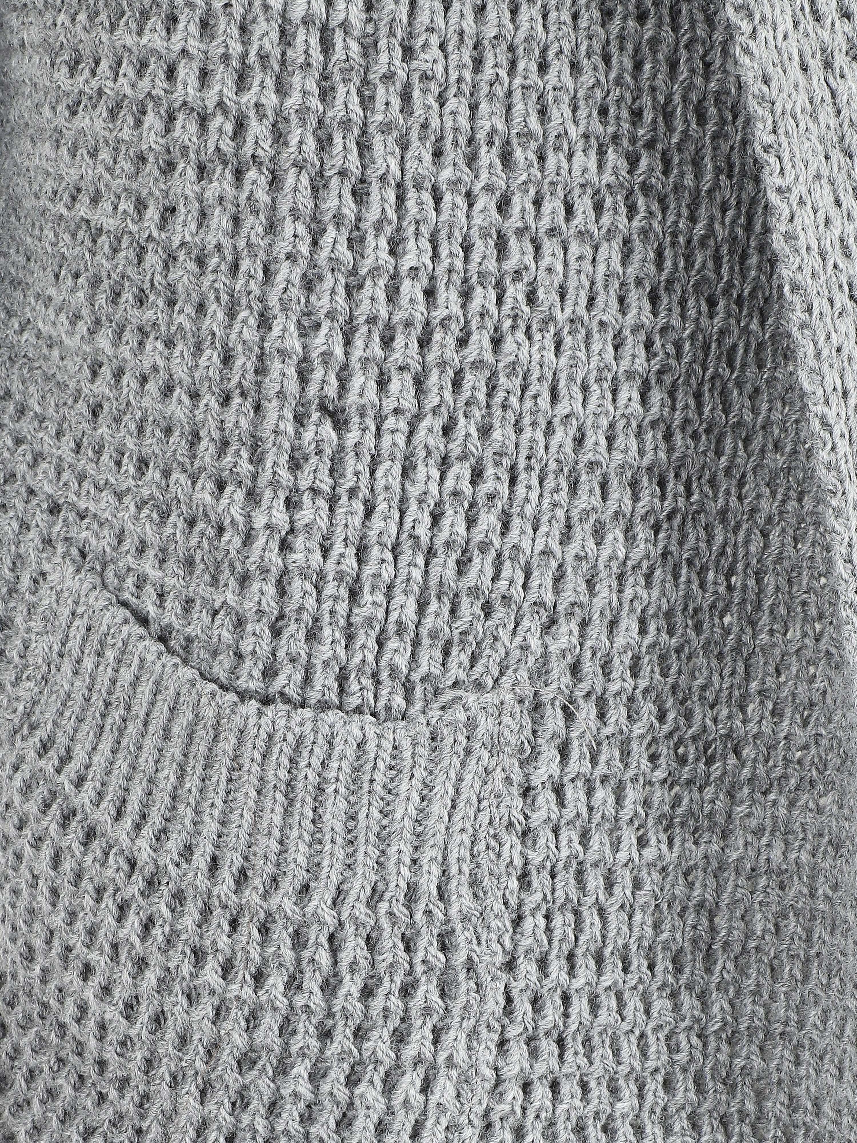 Gilet manches courtes et col châle - Gris - 3