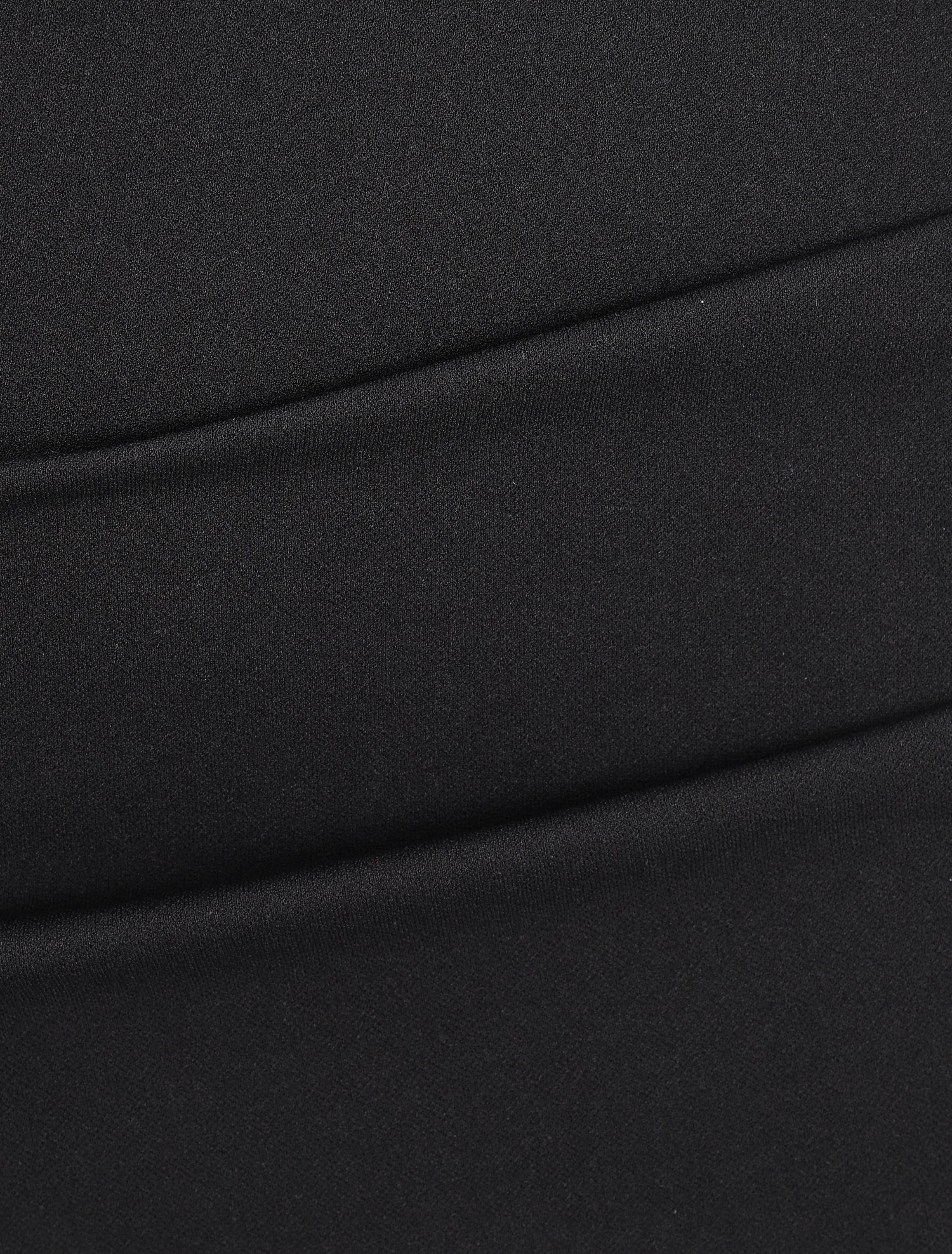 Mini-jupe drapée - Noir - 3