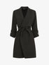 Trench droit mi-long - Noir - 1