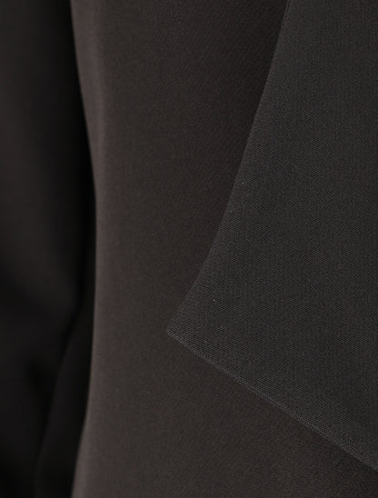 Blazer uni à poches zippées - Noir - 3