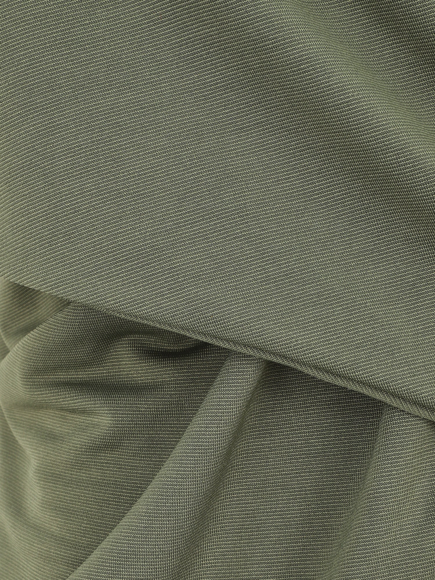 Top uni à base asymétrique - Kaki - 3