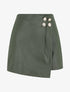 Short en simili style portefeuille - Kaki - 1