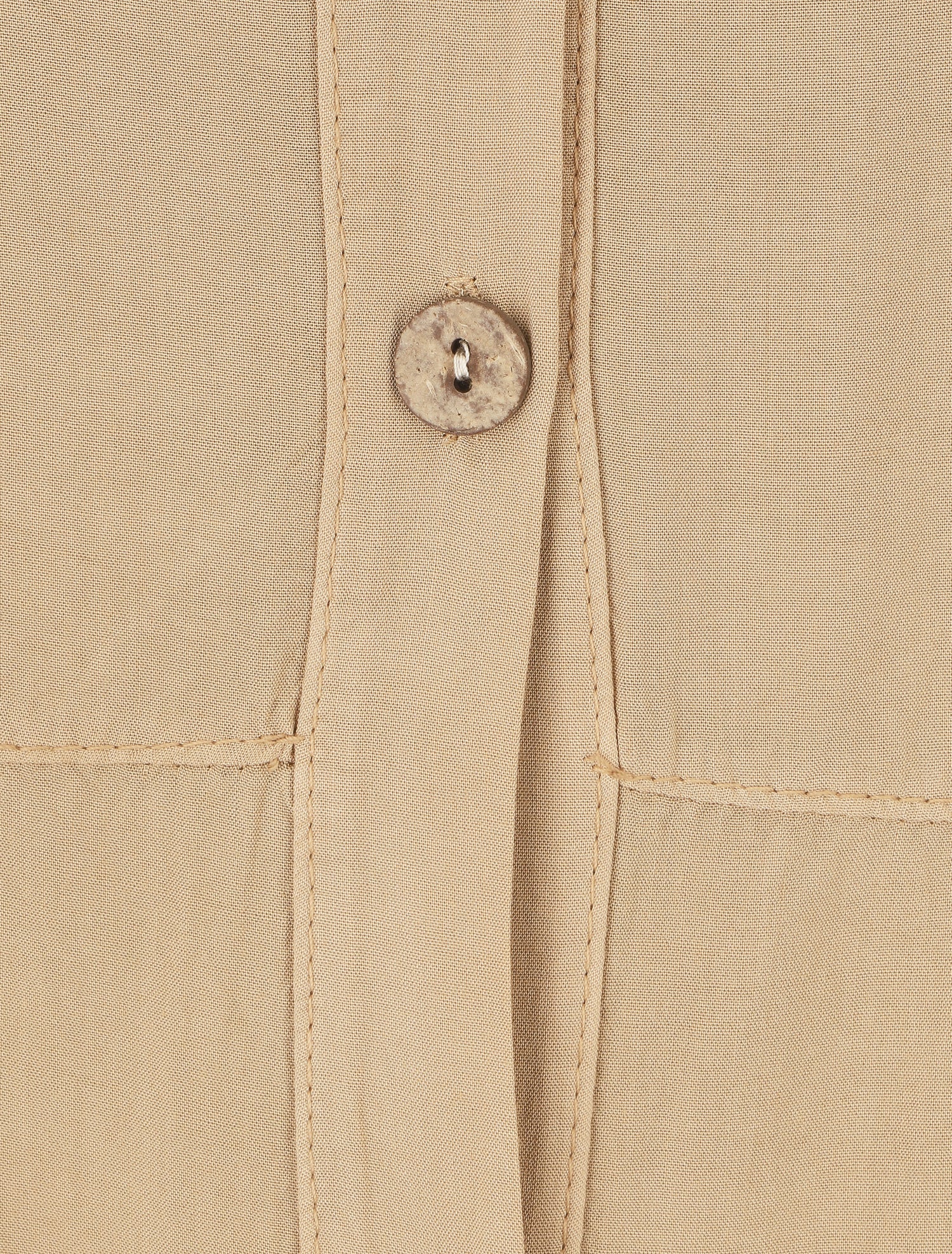 Chemise fluide oversize - Camel - 3