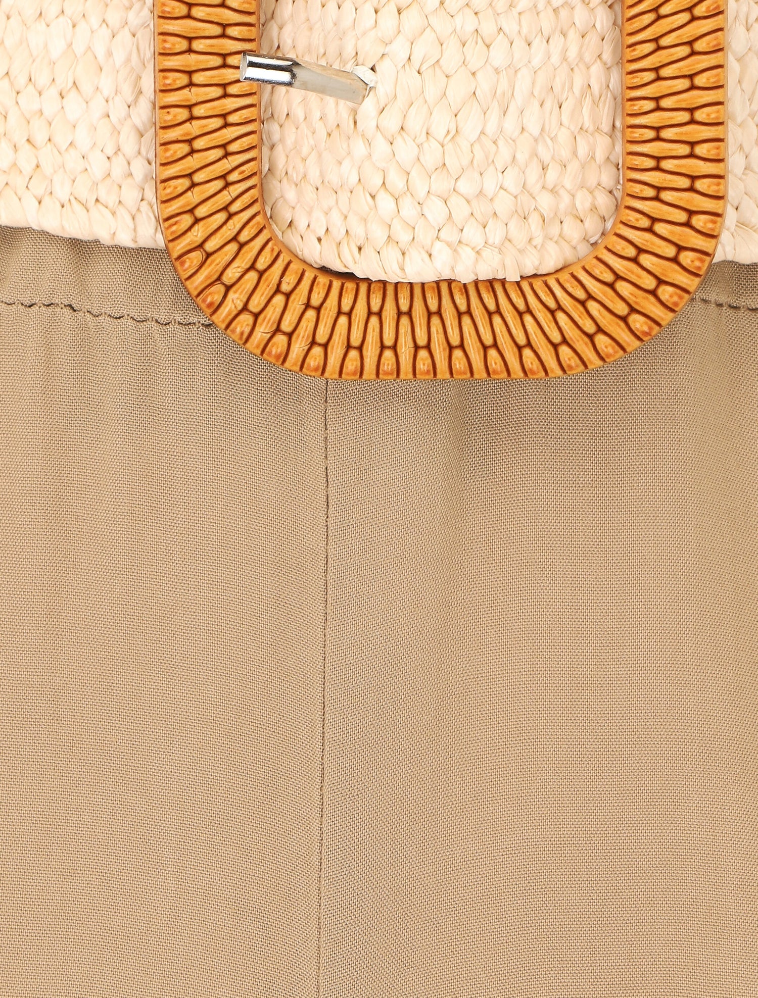 Pantalon fluide ample - Camel - 3