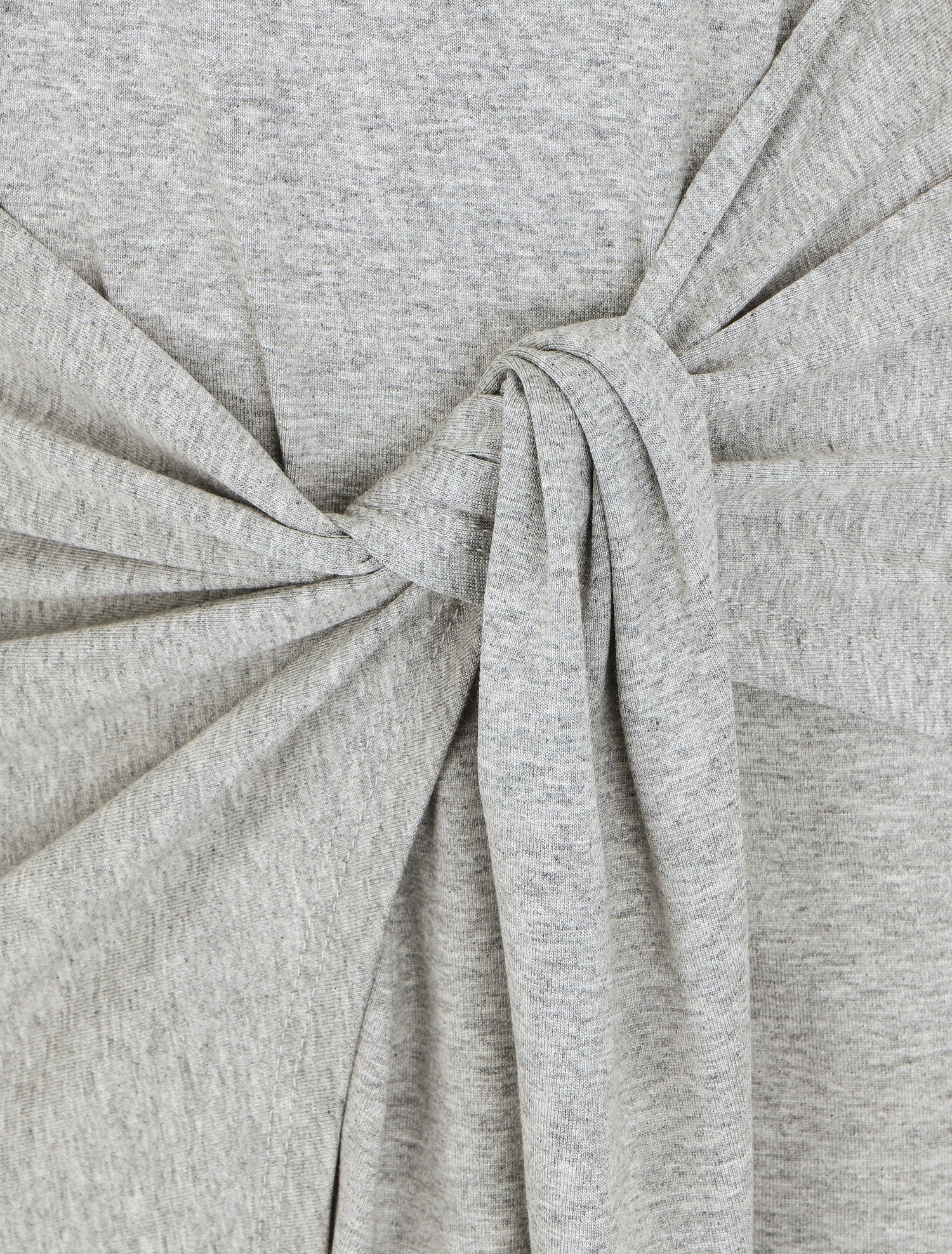Robe longue style portefeuille - Gris - 3