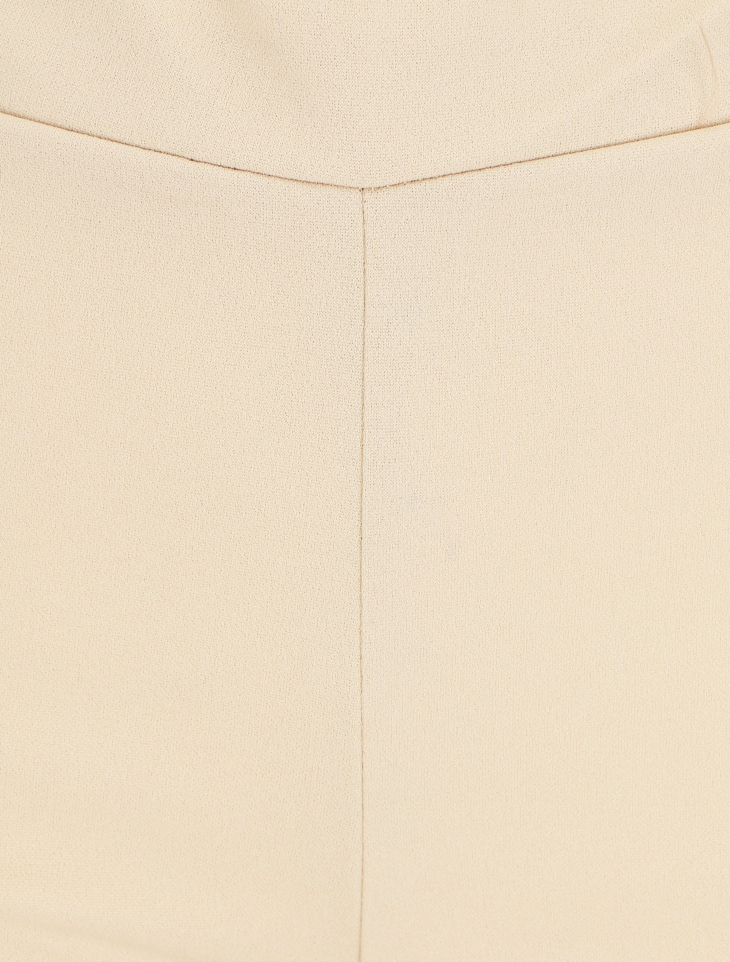 Pantalon fluide uni - Beige - 3