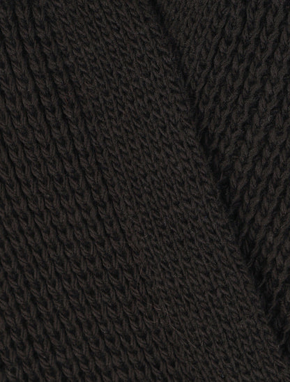 Pull cache-coeur loose uni - Noir - 3