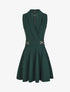 Robe patineuse courte sans manches - Vert foncé - 6