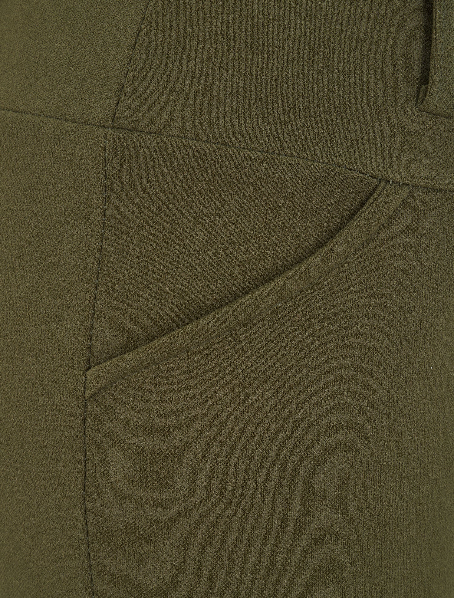 Legging taille basse à poches décoratives - Kaki - 3