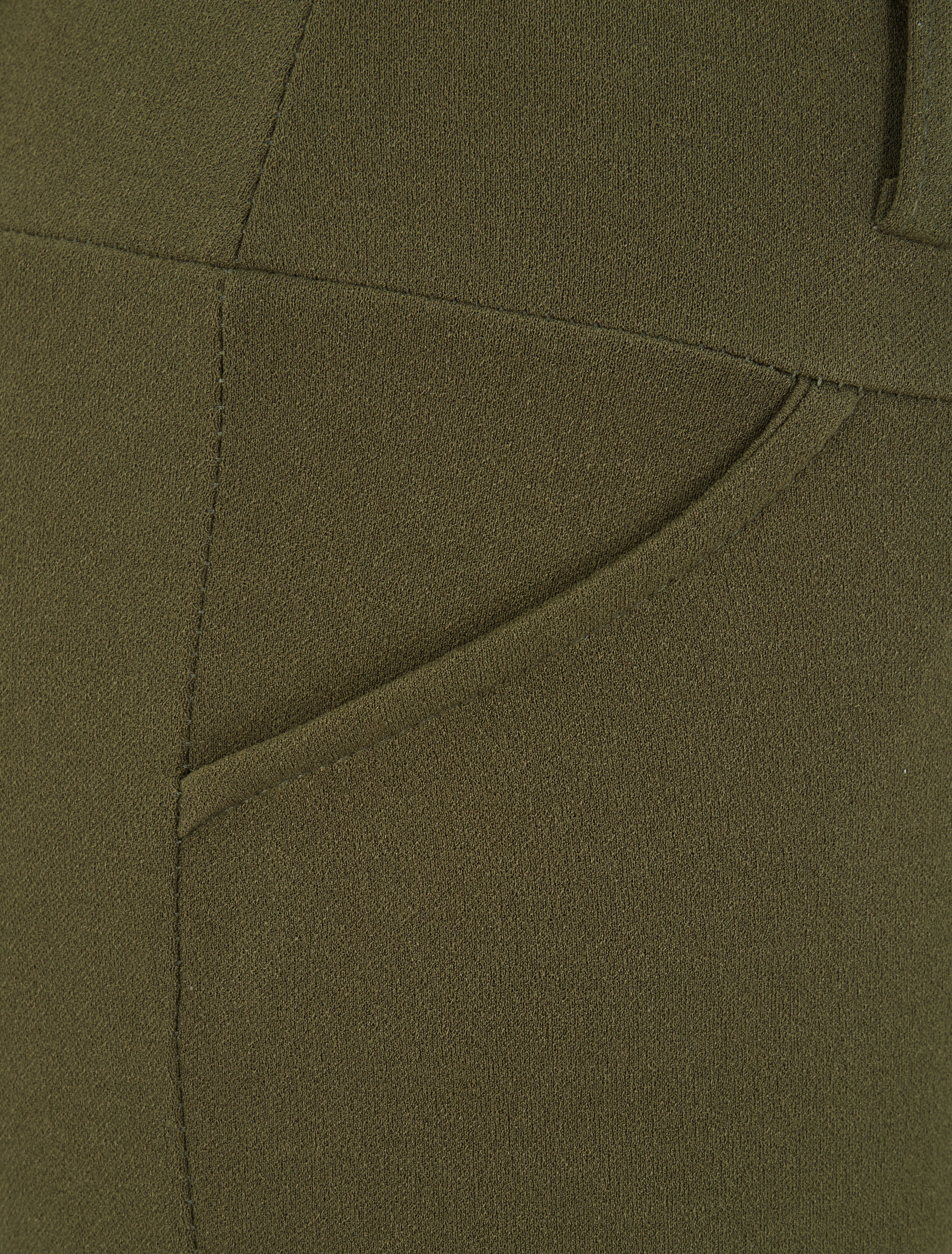 Legging taille basse à poches décoratives - Kaki - 3