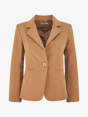 Veste mi-longue classique - Beige foncé - 5