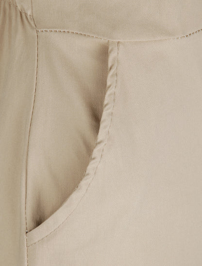 Robe courte coupe ajustée style tailleur - Beige - 3