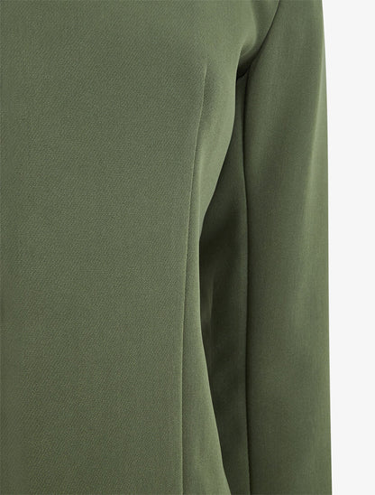Veste courte ouverte - Kaki - 3