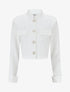 Veste courte boutonnée - Blanc - 1