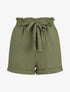 Short uni à revers - Kaki - 4