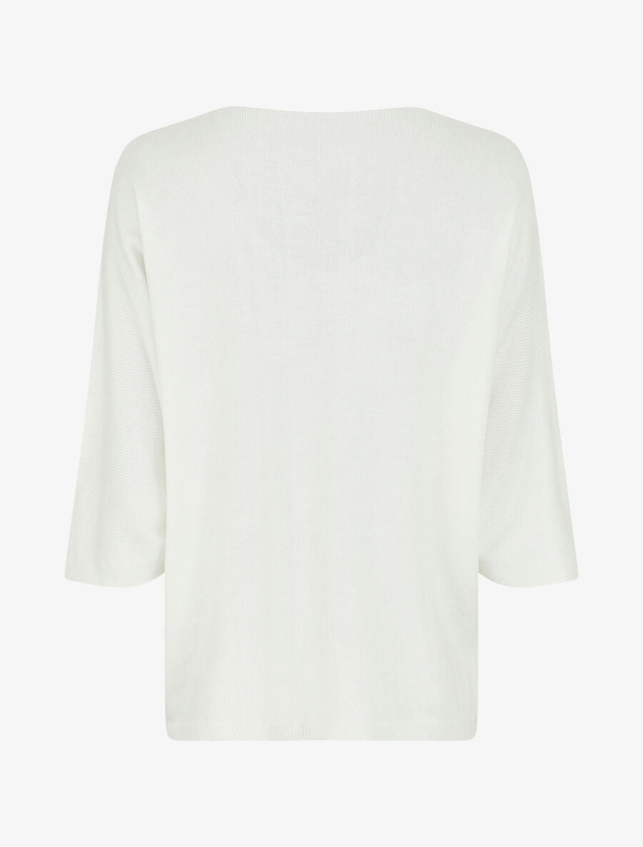 Pull imprimé fleurs à manches chauves-souris - Vert - 2