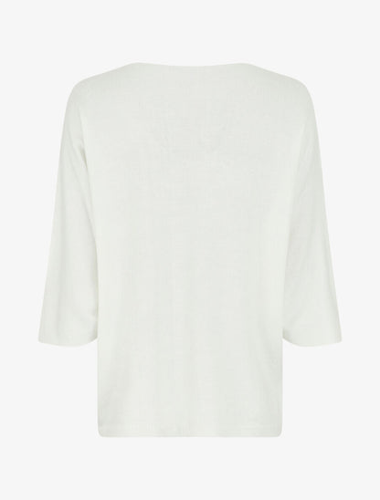 Pull imprimé fleurs à manches chauves-souris - Vert - 2