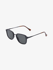 Lunettes de soleil carrées - Noir/marron - 2