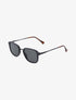 Lunettes de soleil carrées - Noir/marron - 2